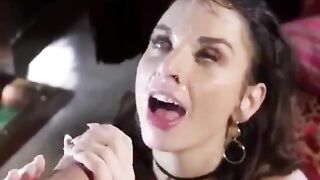 Facials: Gorgeous Woman Loves to be a Cum Dump #4
