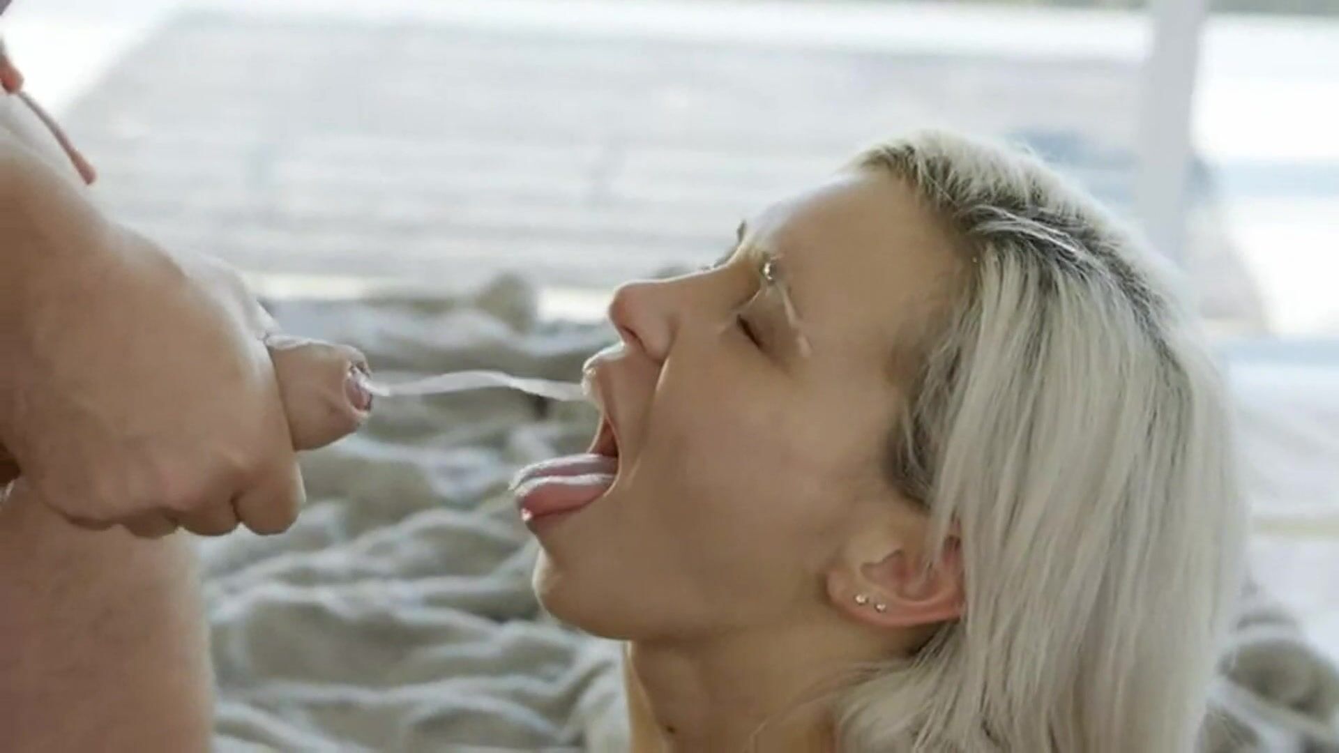 Kacey Jordan takes a big facial