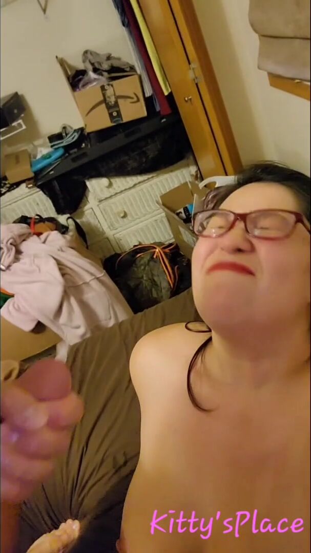 Kitty taking one right to the face
