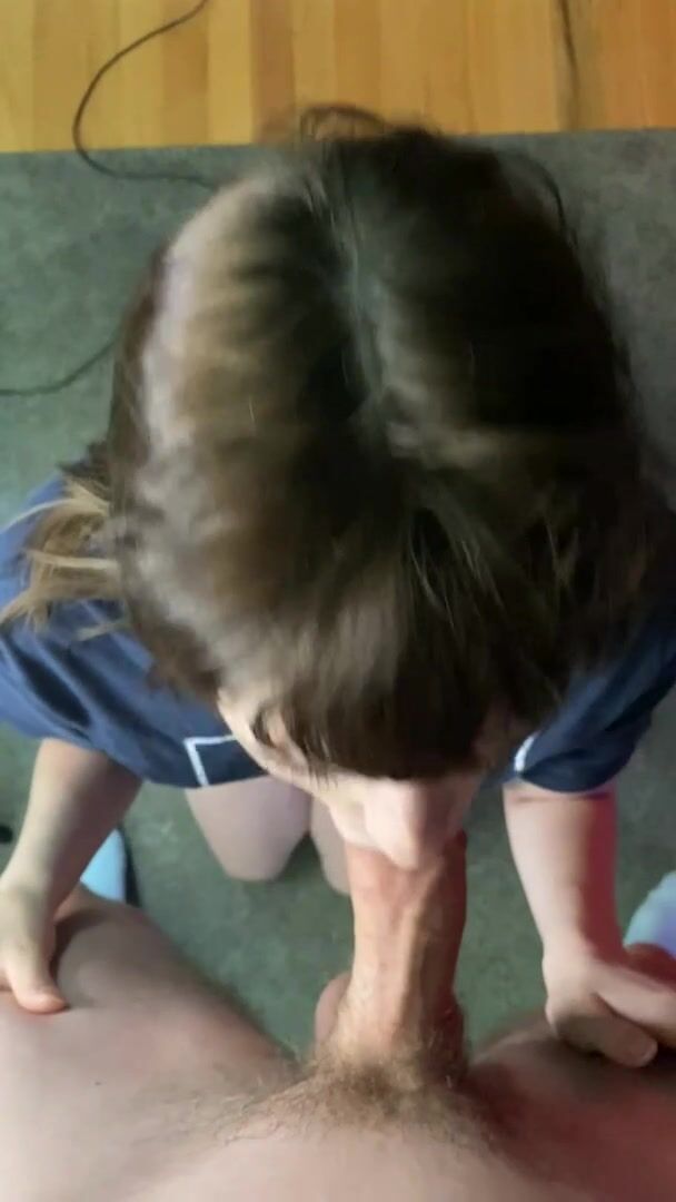 I got my face coated in his cum????