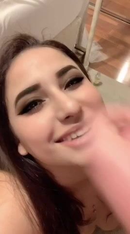 Her face is so pretty covered in cum