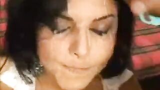 Facials: Lovely Latina, not too happy about the procedure #4