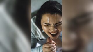 Monster Facials: Made him cover my face #3