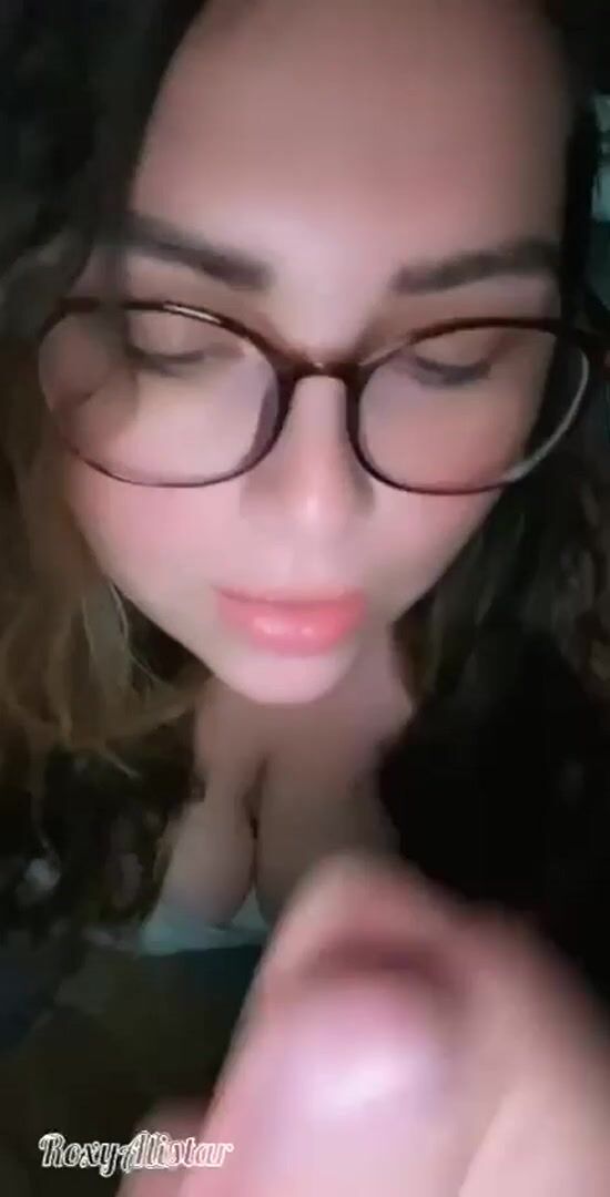 I guess he loves my new glasses ????